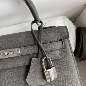 Hermes Kelly-Epsom Leather-25CM - Image 4