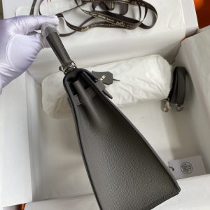 Hermes Kelly-Epsom Leather-25CM - Image 6