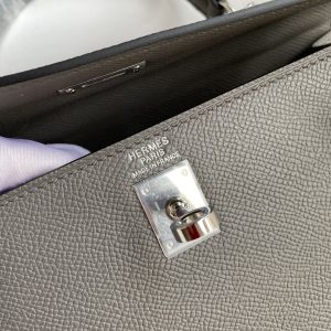 Hermes Kelly-Epsom Leather-25CM - Image 9