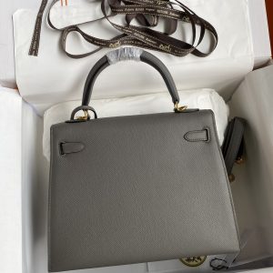 Hermes Kelly-Epsom Leather-25CM - Image 3