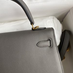 Hermes Kelly-Epsom Leather-25CM - Image 4