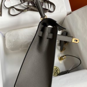Hermes Kelly-Epsom Leather-25CM - Image 5