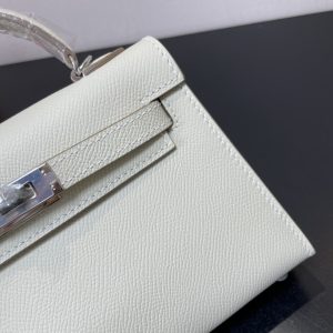 Hermes Kelly-Gold&Silver Hardware-19CM - Image 7