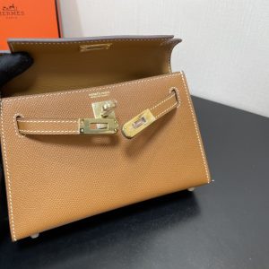 Hermes Kelly-Gold&Silver Hardware-19CM - Image 10