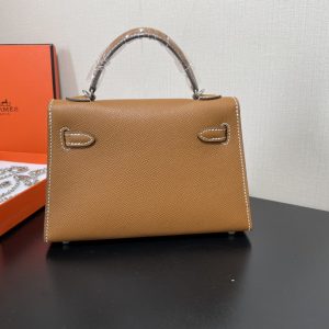 Hermes Kelly-Gold&Silver Hardware-19CM - Image 2
