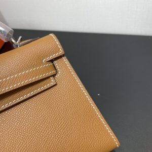 Hermes Kelly-Gold&Silver Hardware-19CM - Image 5