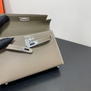 Hermes Kelly-Gold&Silver Hardware-19CM - Image 18