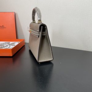 Hermes Kelly-Gold&Silver Hardware-19CM - Image 7