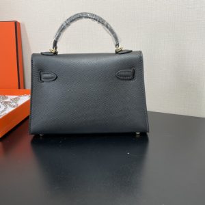 Hermes Kelly-Gold&Silver Hardware-19CM - Image 10