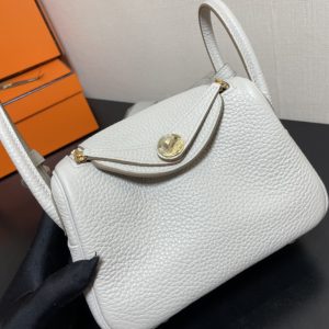 Hermes Lindy 19-Togo Leather-19CM - Image 4
