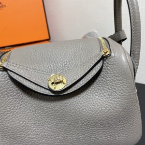 Hermes Lindy 19-Togo Leather-19CM - Image 6