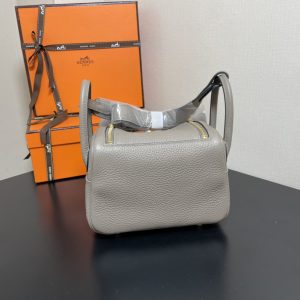 Hermes Lindy 19-Togo Leather-19CM - Image 5