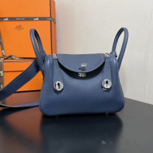 Hermes Lindy 19-Togo Leather-19CM - Image 4