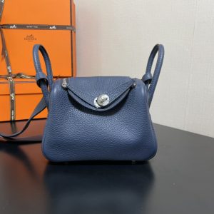 Hermes Lindy 19-Togo Leather-19CM - Image 8