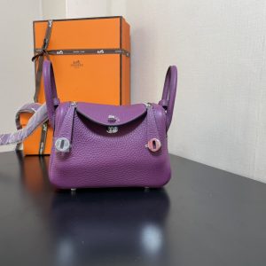 Hermes Lindy 19-Togo Leather-19CM - Image 2