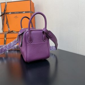 Hermes Lindy 19-Togo Leather-19CM - Image 8