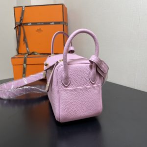 Hermes Lindy 19-Togo Leather-19CM - Image 3