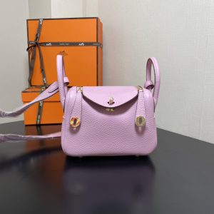 Hermes Lindy 19-Togo Leather-19CM - Image 9