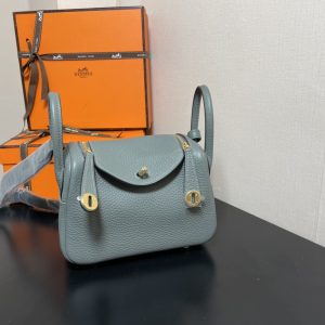 Hermes Lindy 19-Togo Leather-19CM - Image 4