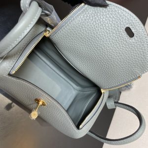 Hermes Lindy 19-Togo Leather-19CM - Image 6