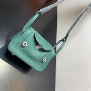 Hermes Lindy 19-Togo Leather-19CM - Image 9
