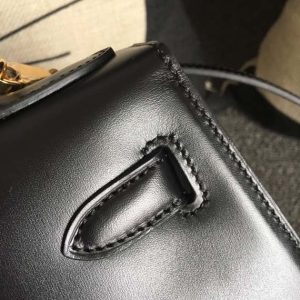 Hermes 28 Kelly Box Leather-28CM - Image 3