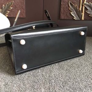 Hermes 28 Kelly Box Leather-28CM - Image 4