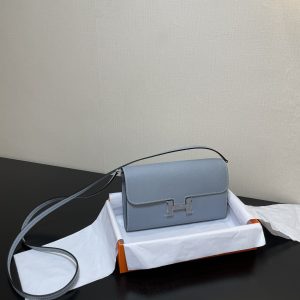 Hermes Constance Wallet On Chain-Epsom-20*13*2CM - Image 12