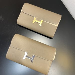 Hermes Constance Wallet On Chain-Epsom-20*13*2CM - Image 14