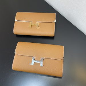 Hermes Constance Wallet On Chain-Epsom-20*13*2CM - Image 15
