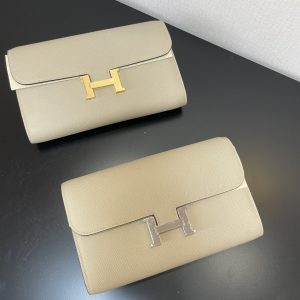 Hermes Constance Wallet On Chain-Epsom-20*13*2CM - Image 17