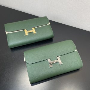 Hermes Constance Wallet On Chain-Epsom-20*13*2CM - Image 20