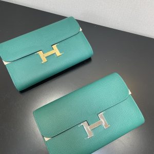 Hermes Constance Wallet On Chain-Epsom-20*13*2CM - Image 21