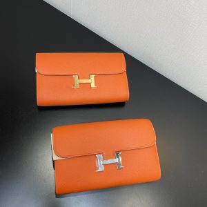 Hermes Constance Wallet On Chain-Epsom-20*13*2CM - Image 2