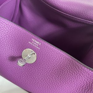 Hermes Lindy-TC Leather-26&30CM - Image 9