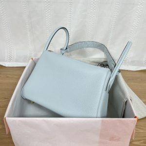 Hermes Lindy-TC Leather-26&30CM - Image 4
