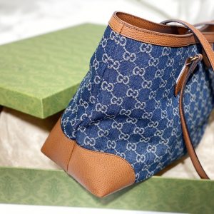 Gucci Demin Tote Handbags-38*28*14CM - Image 5
