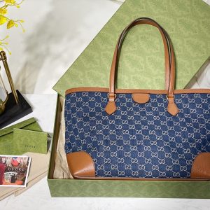 Gucci Demin Tote Handbags-38*28*14CM - Image 6