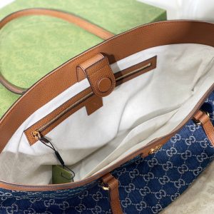 Gucci Demin Tote Handbags-38*28*14CM - Image 8