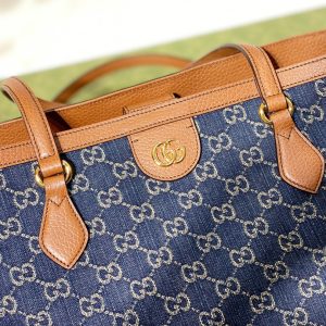 Gucci Demin Tote Handbags-38*28*14CM - Image 7