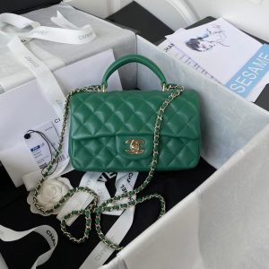 Ch@nel Flap Bag-20*12*6CM - Image 1