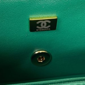 Ch@nel Flap Bag-20*12*6CM - Image 8