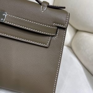 Hermes Mini Kelly Pochette-Epsom Leather-22CM - Image 3