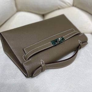 Hermes Mini Kelly Pochette-Epsom Leather-22CM - Image 6