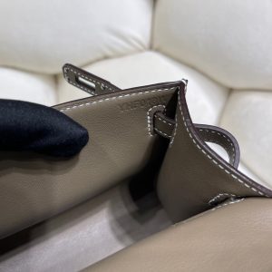 Hermes Mini Kelly Pochette-Epsom Leather-22CM - Image 8