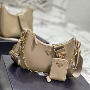 Prada Nylon Hobo Bag-BH204 -23*17*6.5CM - Image 1