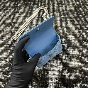 Ch@nel Denim Mini Chain Bag - Image 2