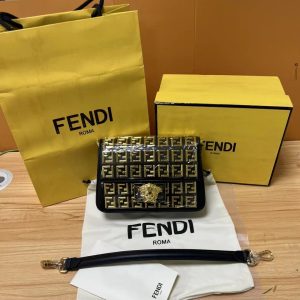 Fendi &Versace Chain Bag-20CM - Image 2