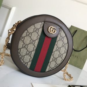 Gucci Ophidia Mini Round Bag-18*18*6CM - Image 5