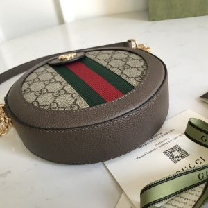 Gucci Ophidia Mini Round Bag-18*18*6CM - Image 9